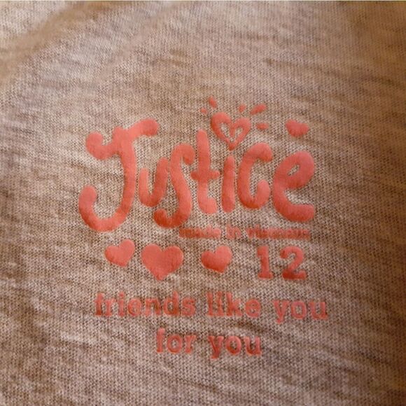 JUSTICE Girl's Summer Tank Top  Size 12 - Picture 4 of 5